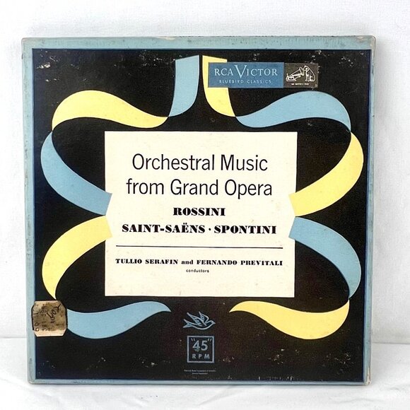 Vintage RCA Victor Red Seal Records Orchestral Music Grand Opera & Carmen - Picture 2 of 8